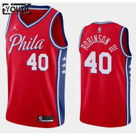 Maillot Basket Philadelphia 76ers Glenn Robinson III 40 2020-21 Jordan Brand Statement Edition Swingman - Enfant